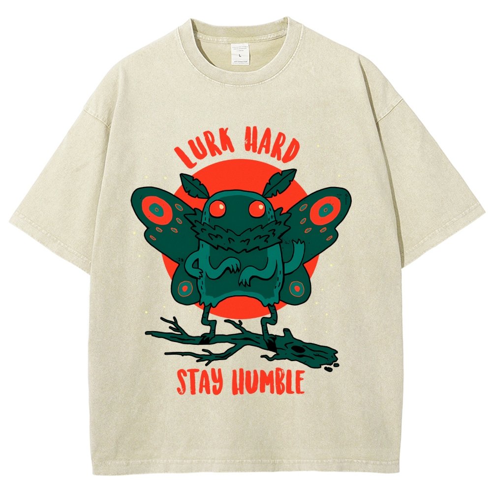 Lurk Hard Vintage Distressed T-shirt