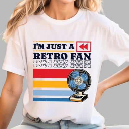 I'm Just a Retro Fan Geek T-Shirt