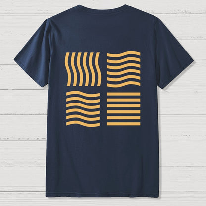 Elemental Stones  Back Printing Geek T-Shirt