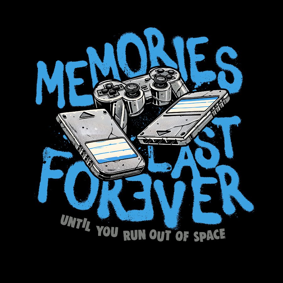 Memories Last Forever Geek T-Shirt