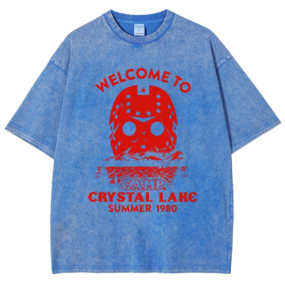 Welcome To Mystic Lake Vintage Distressed T-shirt