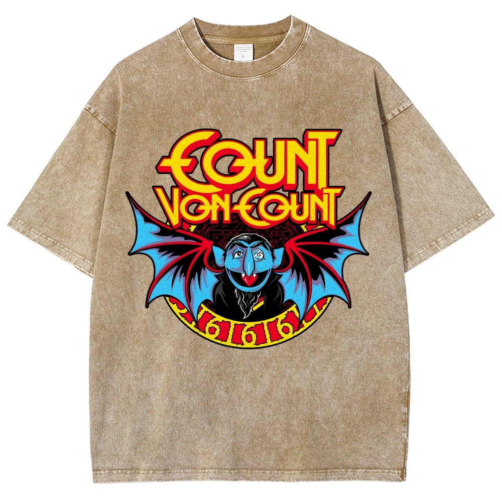 THE COUNT Vintage Distressed T-shirt
