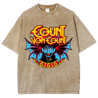 THE COUNT Vintage Distressed T-shirt