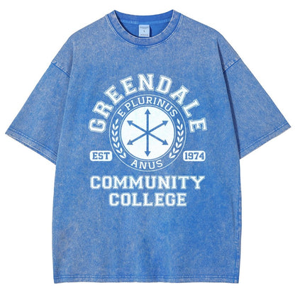 Sunnydale Community College Vintage Distressed T-shirt