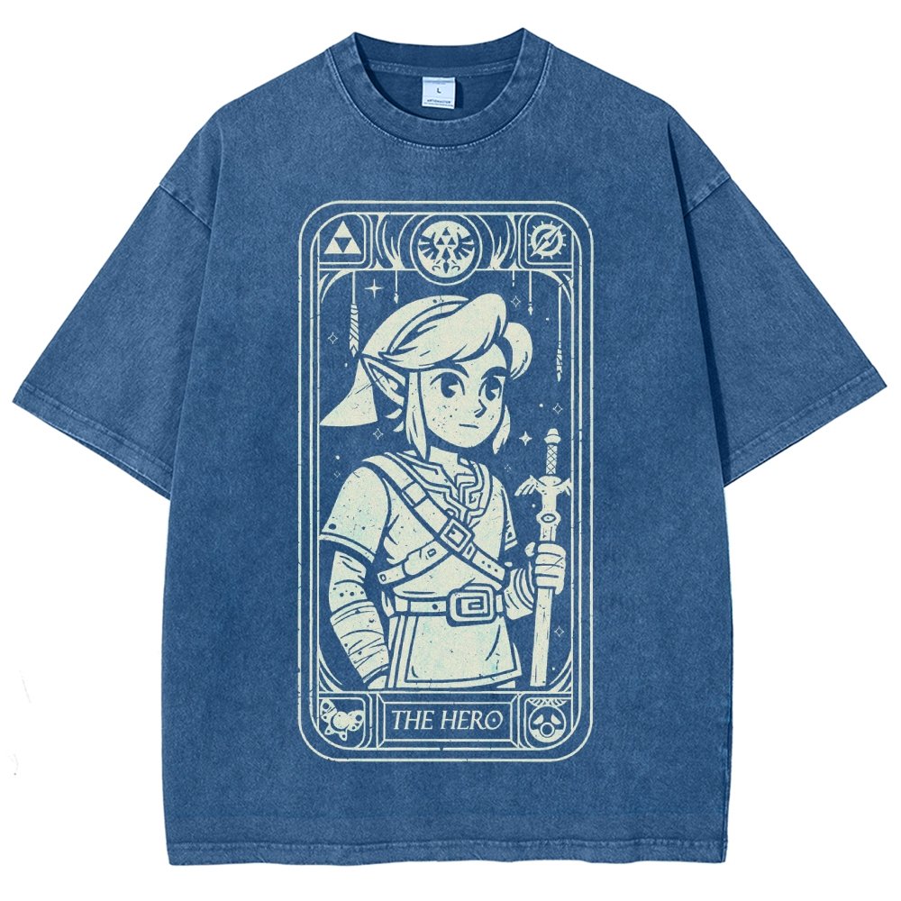 The New Tarot Hero Vintage Distressed T-shirt