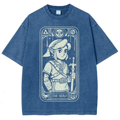 The New Tarot Hero Vintage Distressed T-shirt