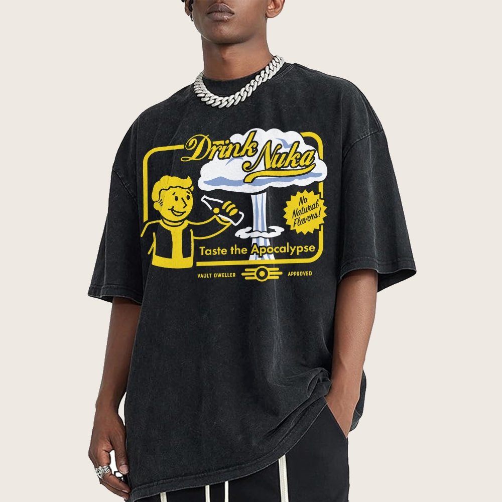 Taste the Apocalypse Vintage Distressed T-shirt