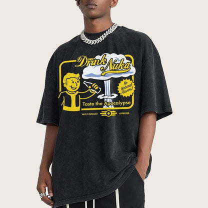 Taste the Apocalypse Vintage Distressed T-shirt