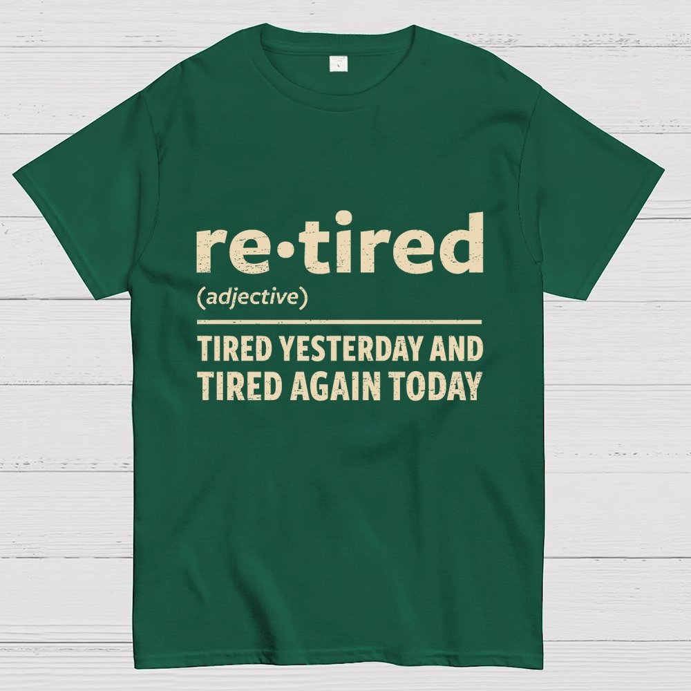 I Am Retired Geek T-Shirt