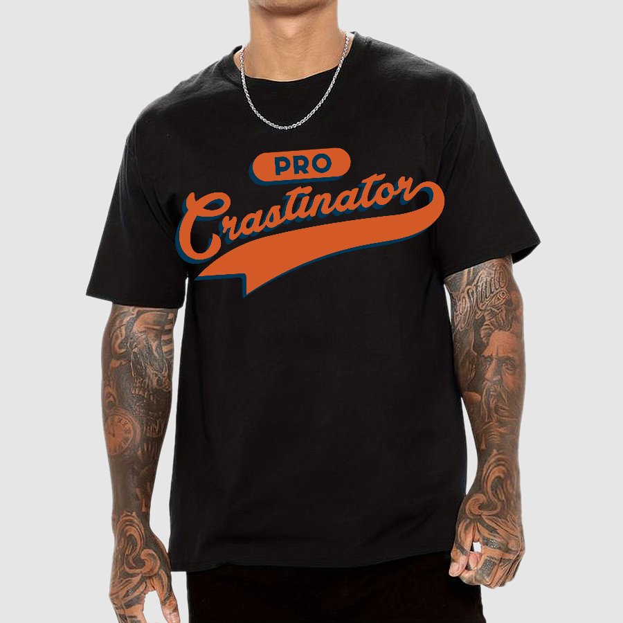 Professional Crastinator MVP Geek T-Shirt