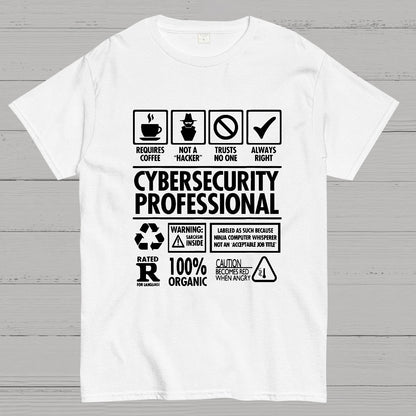 Cybersecurity Professional Geeky T-Shirt