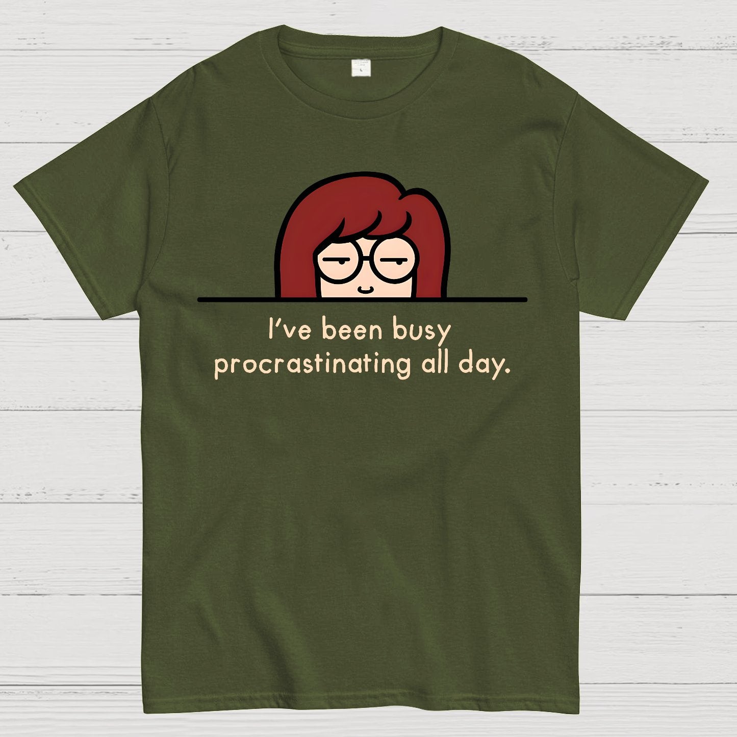 Busy Procrastinating. Sarcasm Geek T-Shirt