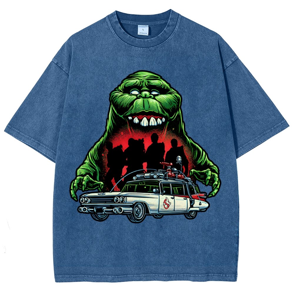 Green Slime Vintage Distressed T-shirt