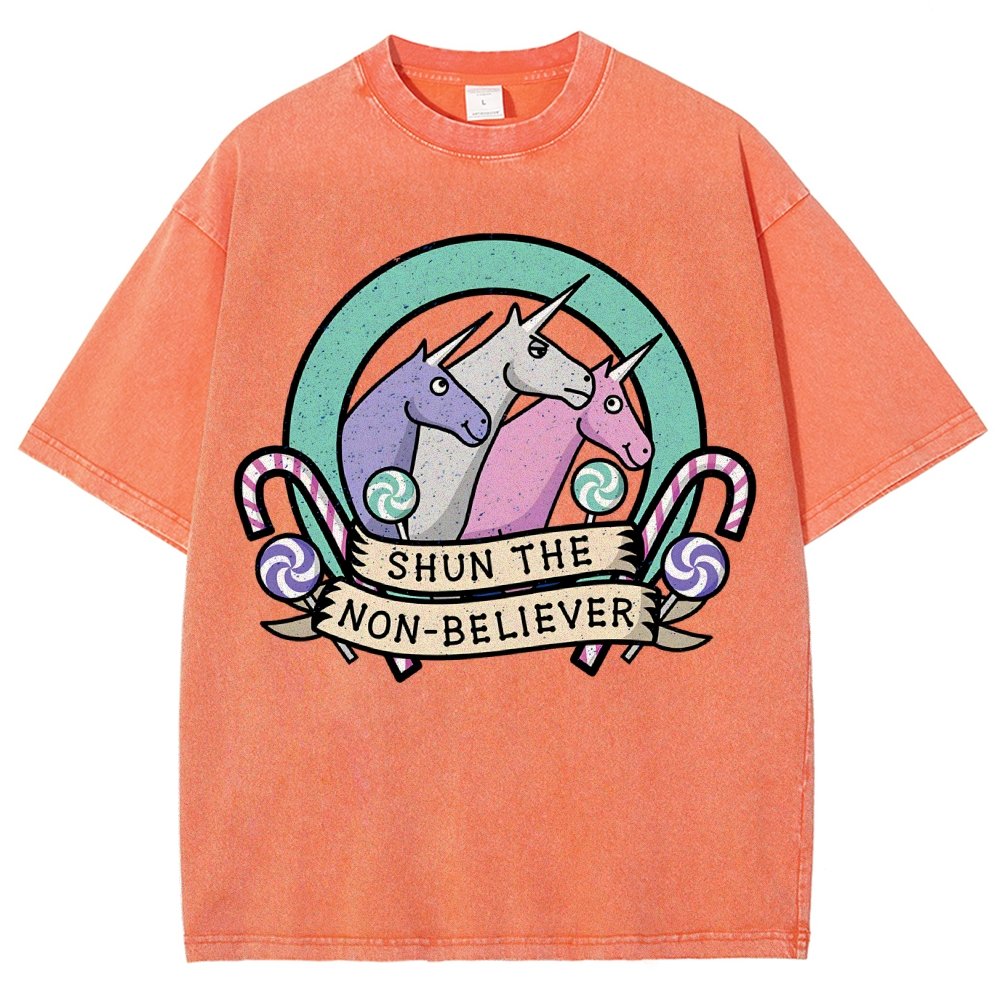 Shun The Non-Believer Vintage Distressed T-shirt