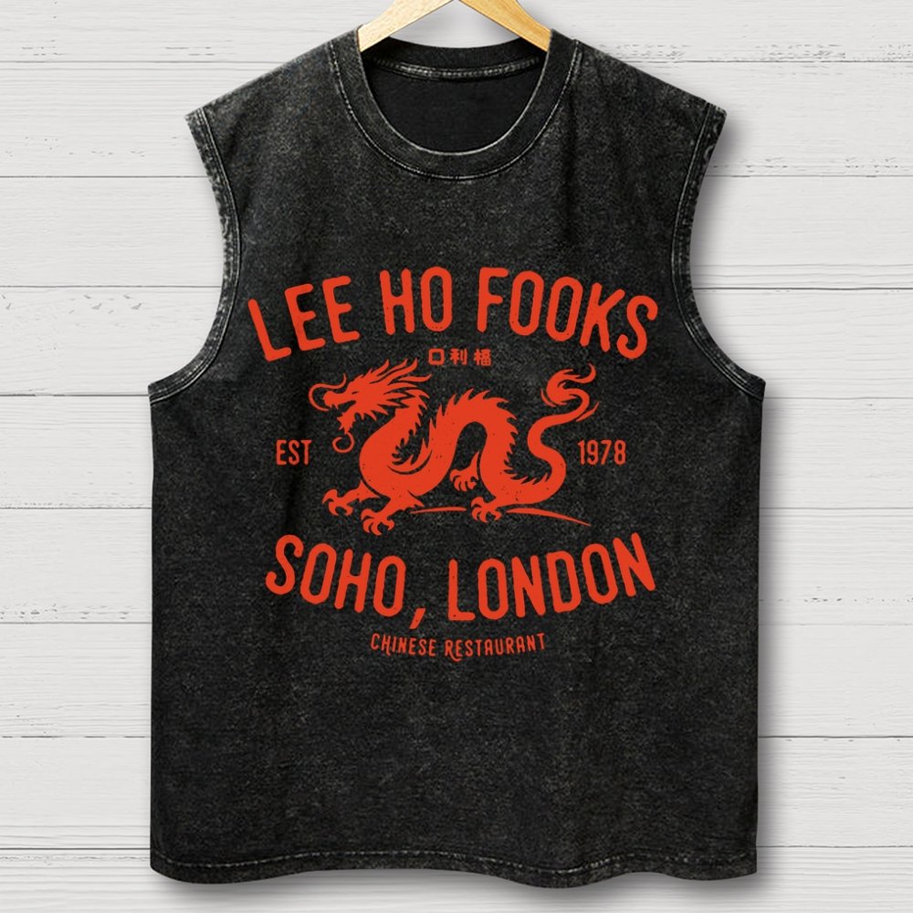 Lee Ho Fooks Vintage Distressed Washed Tank
