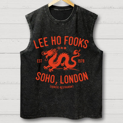 Lee Ho Fooks Vintage Distressed Washed Tank