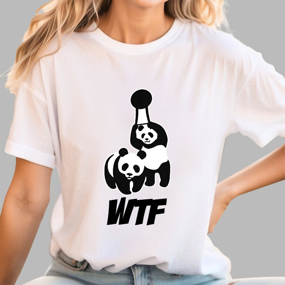 WTF Panda Funny Geek T-Shirt