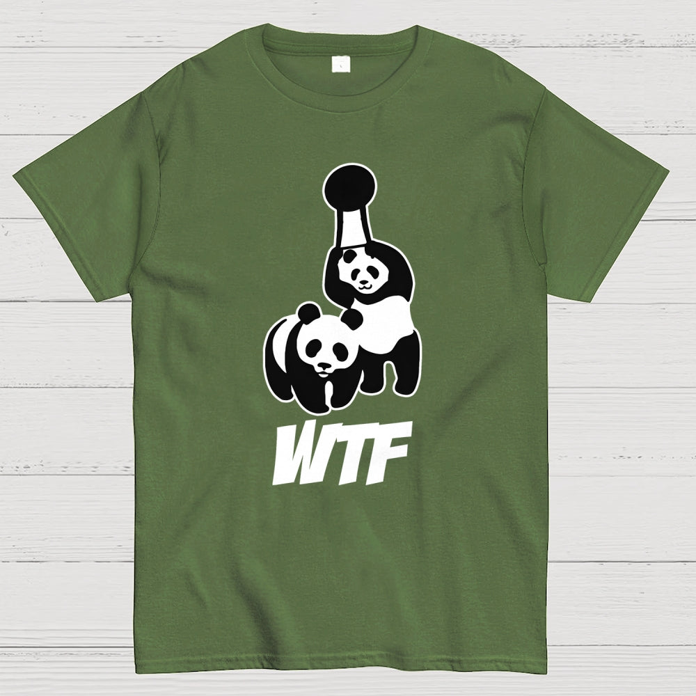 WTF Panda Funny Geek T-Shirt