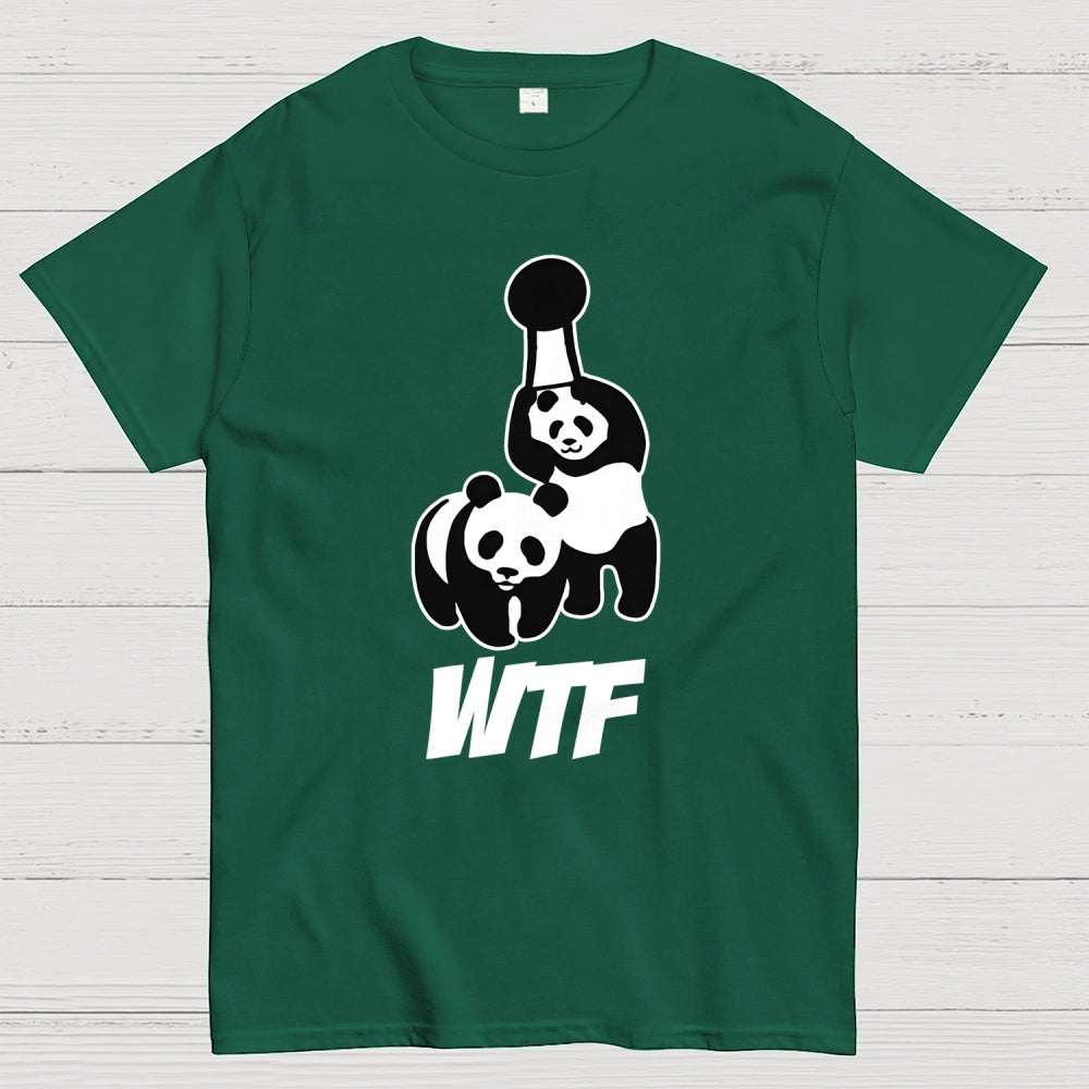 WTF Panda Funny Geek T-Shirt