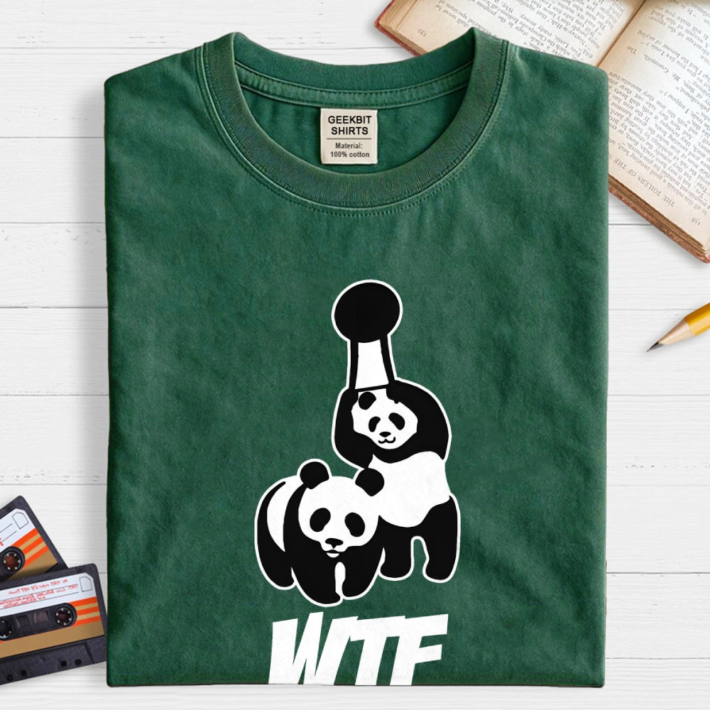 WTF Panda Funny Geek T-Shirt