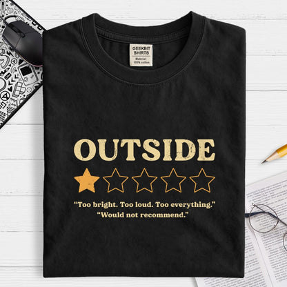 Outside Review Geek T-Shirt