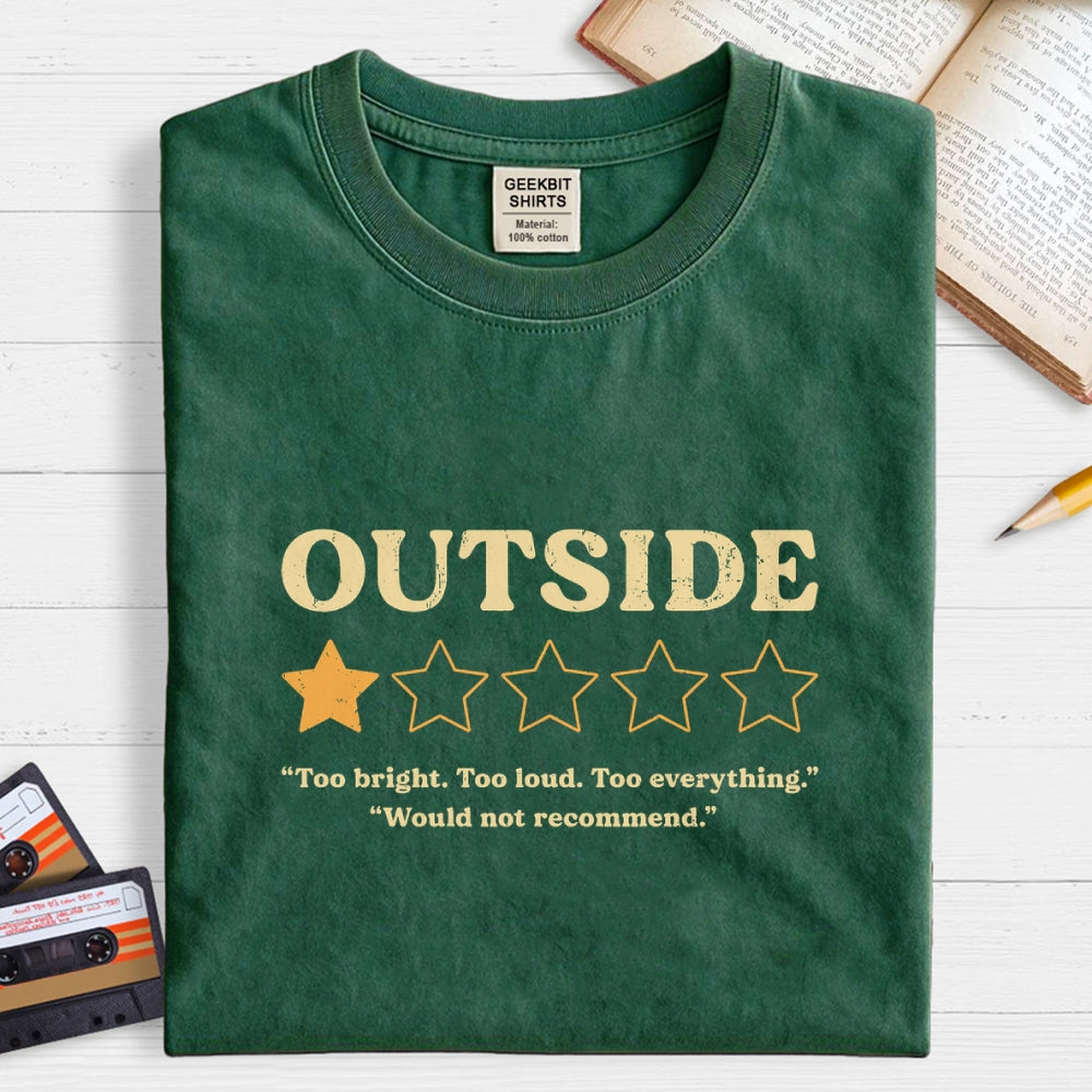 Outside Review Geek T-Shirt