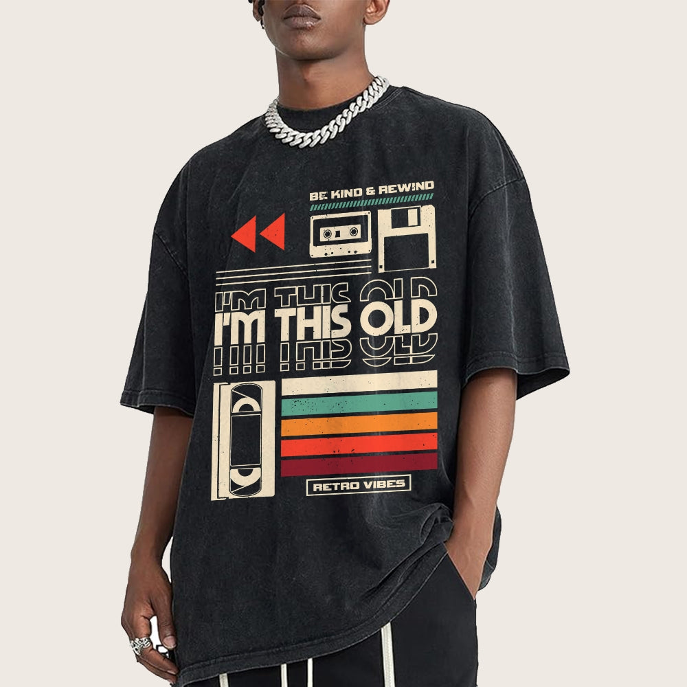 Im This Old V2 Vintage Distressed T-shirt