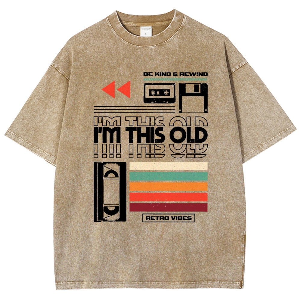Im This Old V2 Vintage Distressed T-shirt