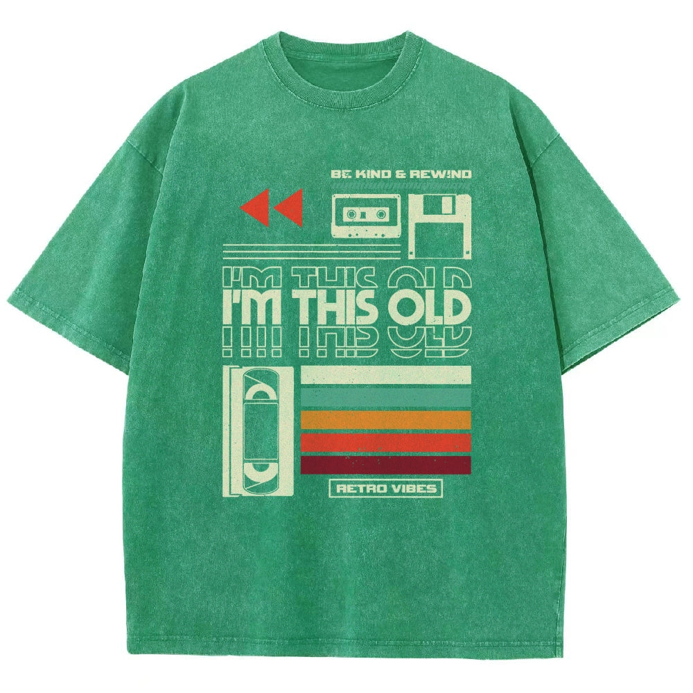 Im This Old V2 Vintage Distressed T-shirt