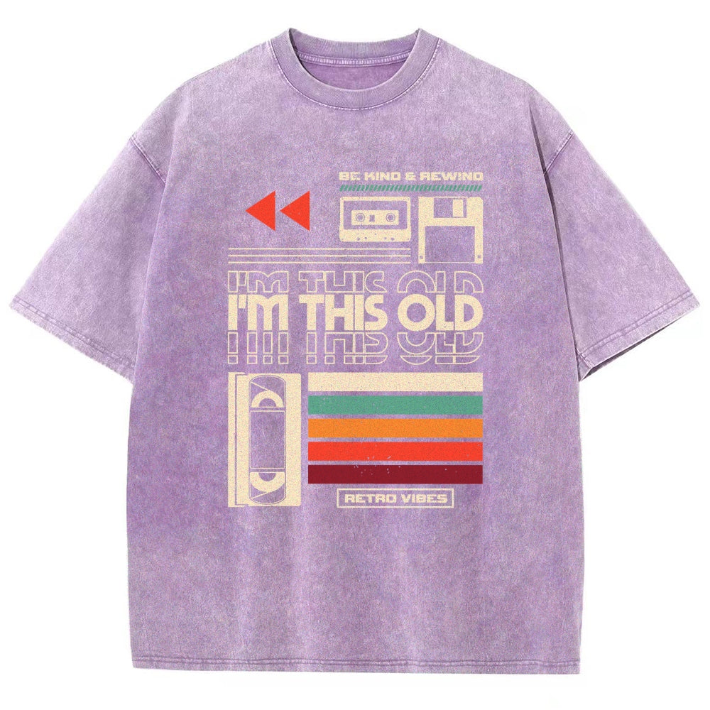 Im This Old V2 Vintage Distressed T-shirt