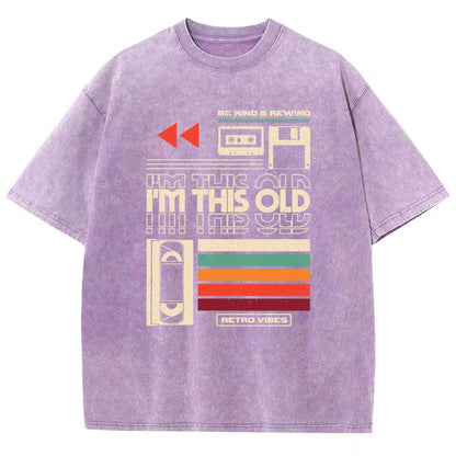Im This Old V2 Vintage Distressed T-shirt