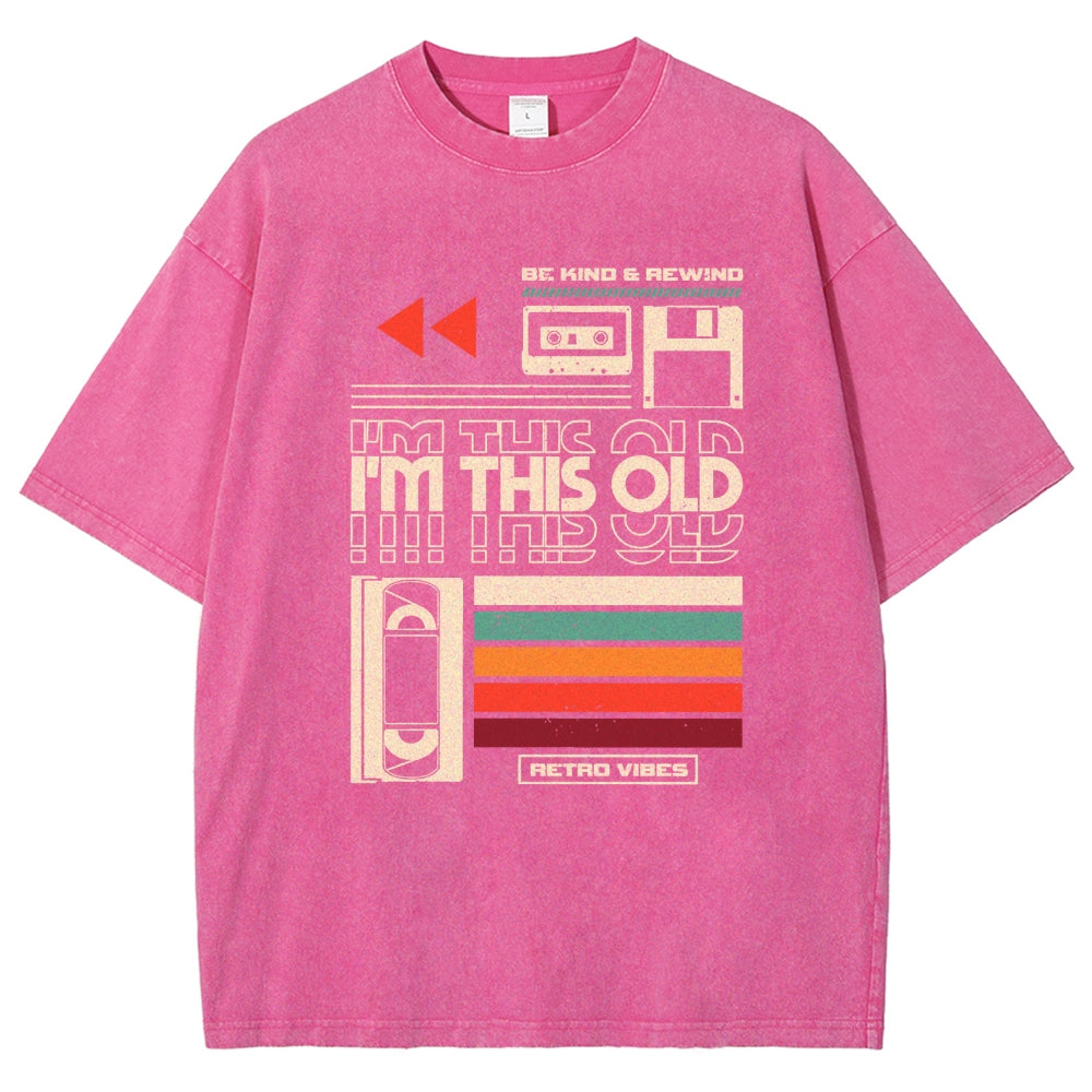 Im This Old V2 Vintage Distressed T-shirt