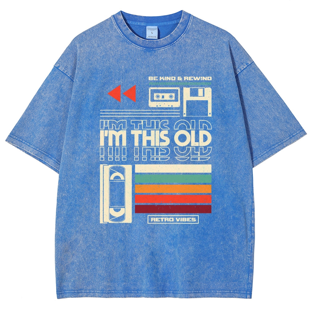 Im This Old V2 Vintage Distressed T-shirt