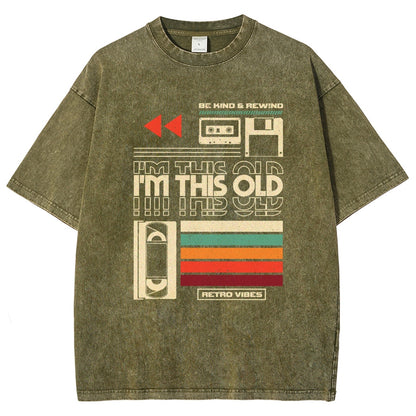 Im This Old V2 Vintage Distressed T-shirt