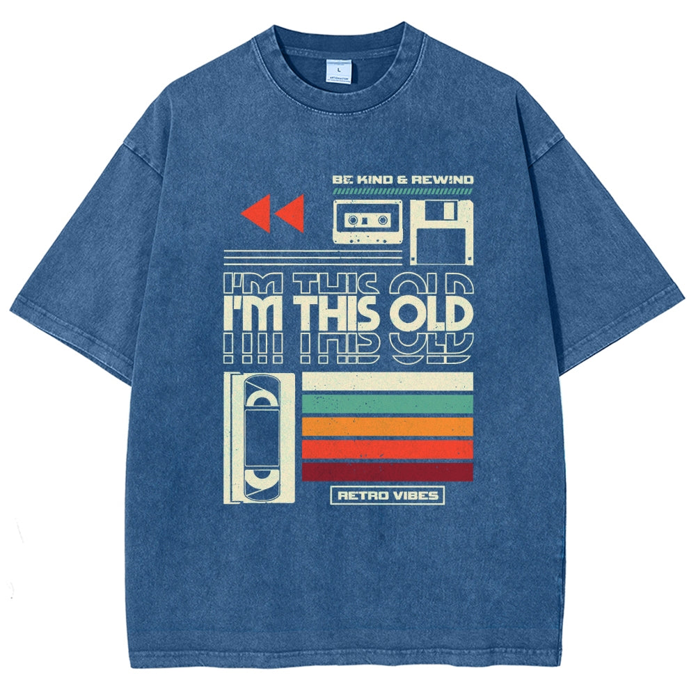 Im This Old V2 Vintage Distressed T-shirt