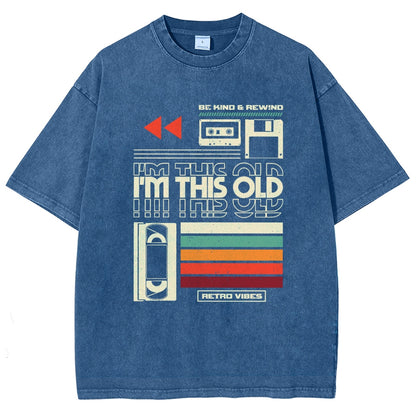 Im This Old V2 Vintage Distressed T-shirt