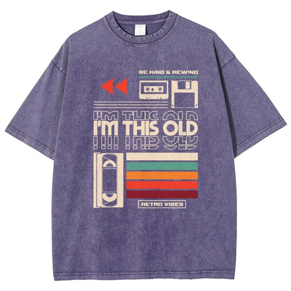 Im This Old V2 Vintage Distressed T-shirt