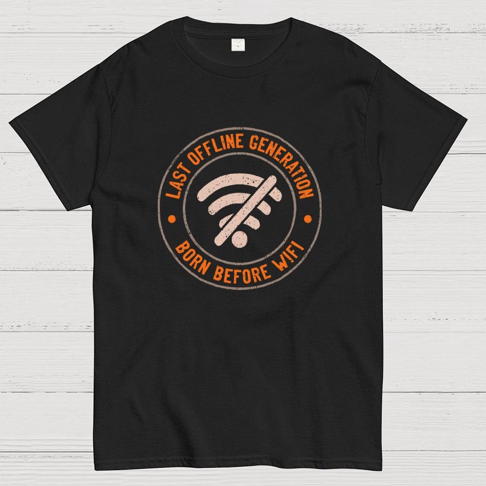 Last Offline Generation Geek T-Shirt