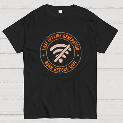 Last Offline Generation Geek T-Shirt