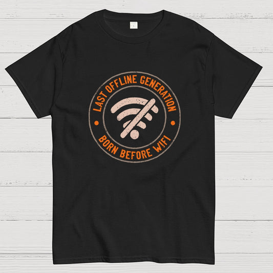 Last Offline Generation Geek T-Shirt