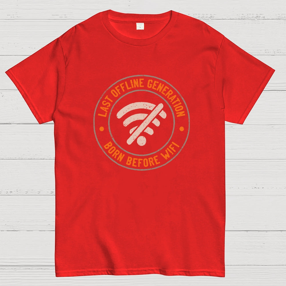 Last Offline Generation Geek T-Shirt