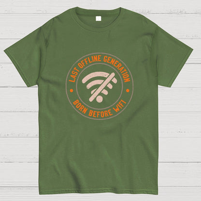 Last Offline Generation Geek T-Shirt