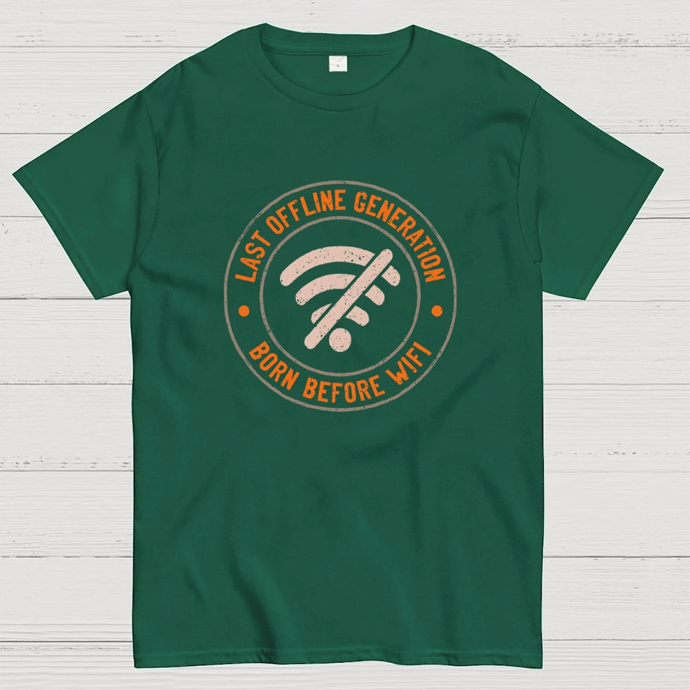 Last Offline Generation Geek T-Shirt