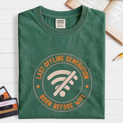 Last Offline Generation Geek T-Shirt