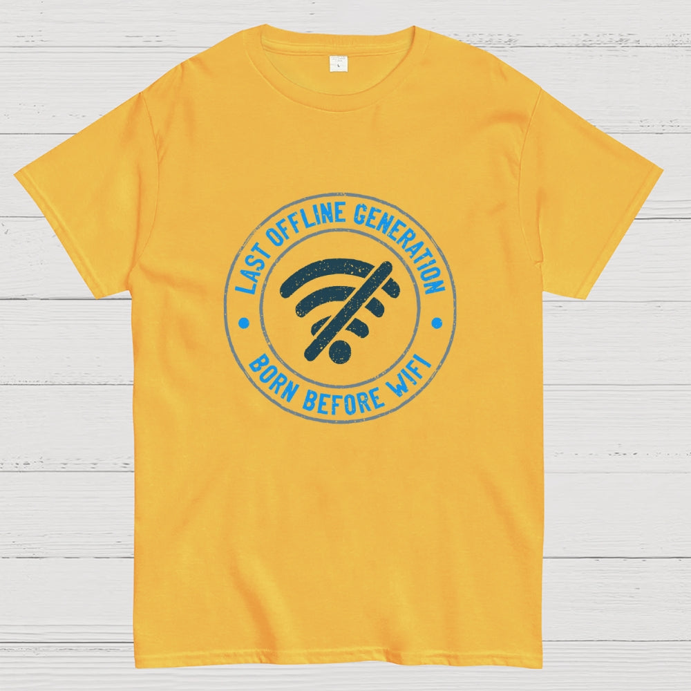 Last Offline Generation Geek T-Shirt