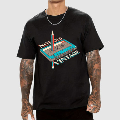 I'm Not Old I'm Classic Cassete Geek T-Shirt