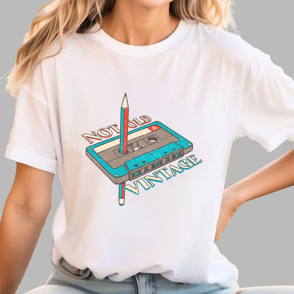 I'm Not Old I'm Classic Cassete Geek T-Shirt