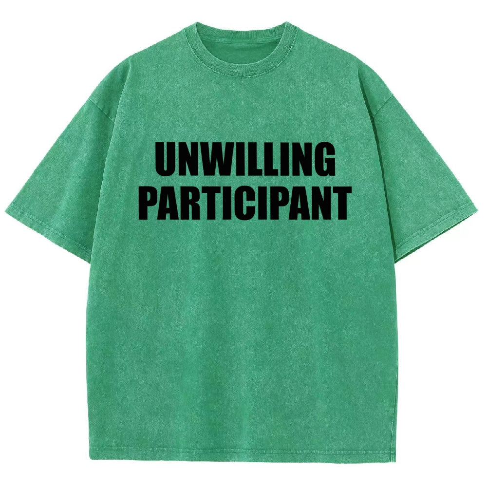 Unwilling Participant Vintage Distressed T-shirt