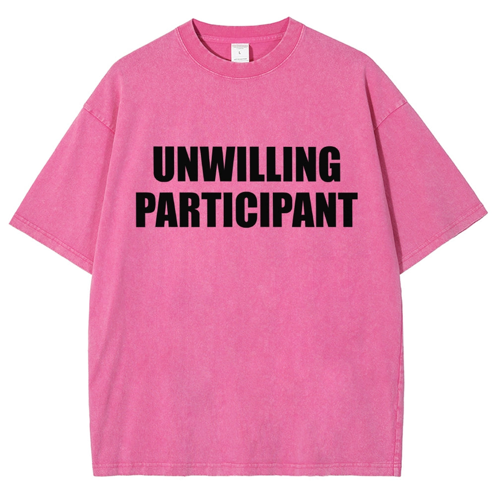 Unwilling Participant Vintage Distressed T-shirt