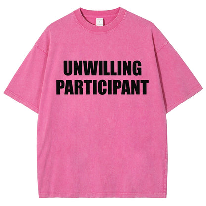 Unwilling Participant Vintage Distressed T-shirt